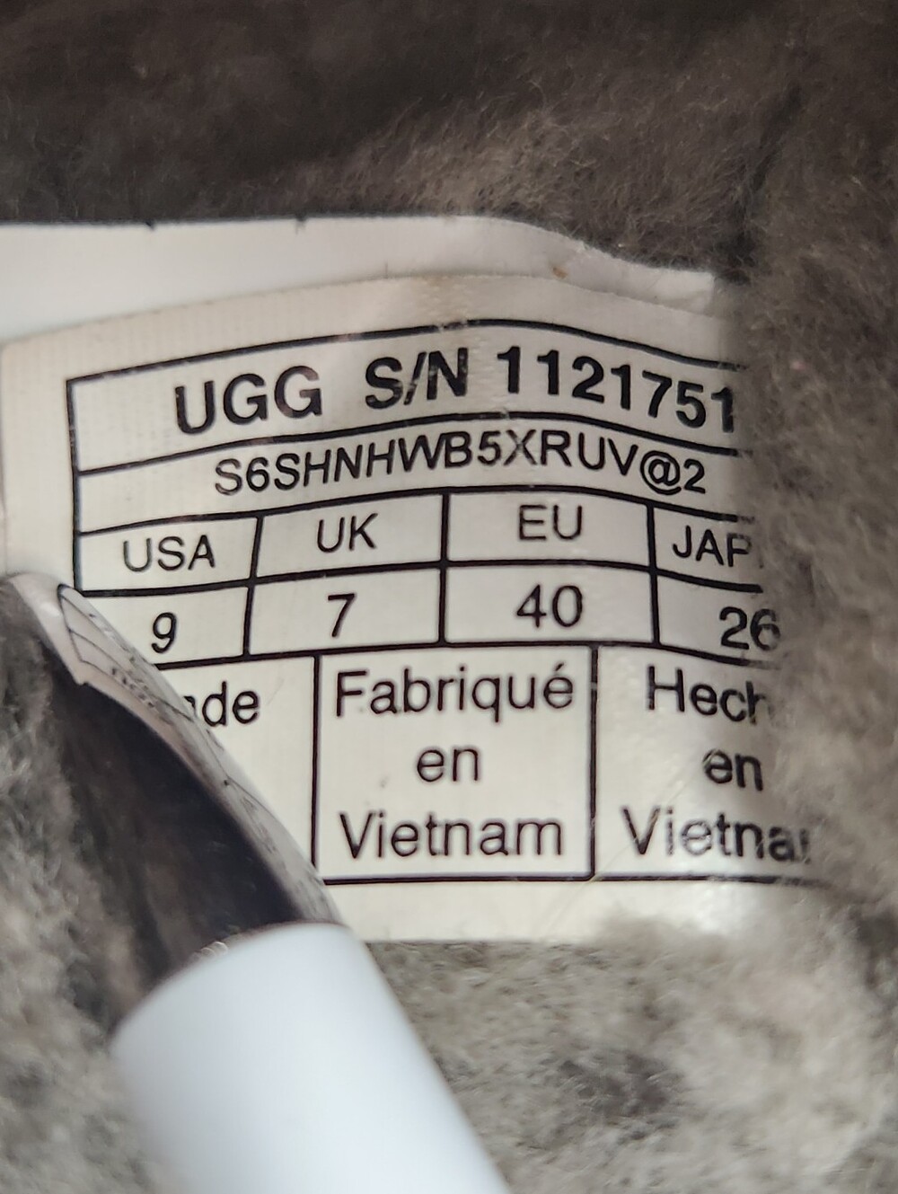 UGG Super Fluff Slippers Womens 9 Burnt Olive Closed Toe Sheepskin Platform - Picture 11 of 16